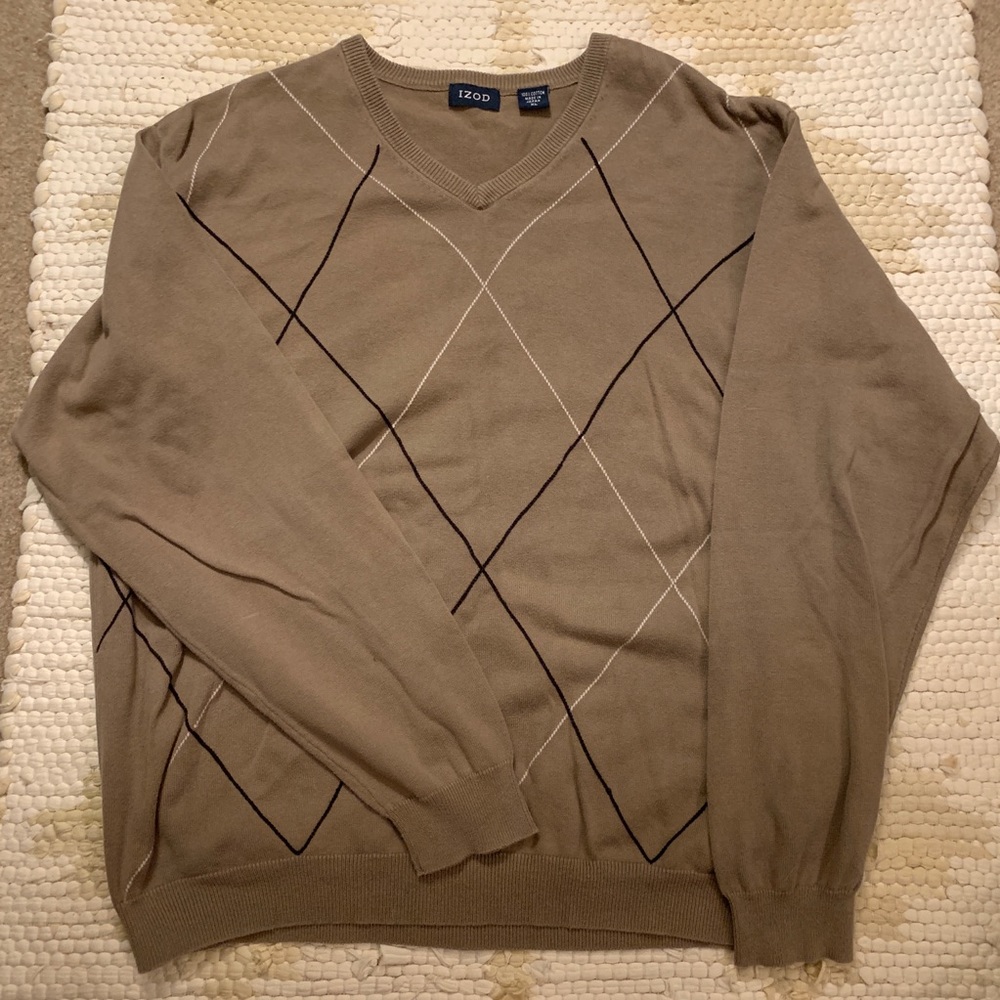 Izod Modern Argyle Sweater